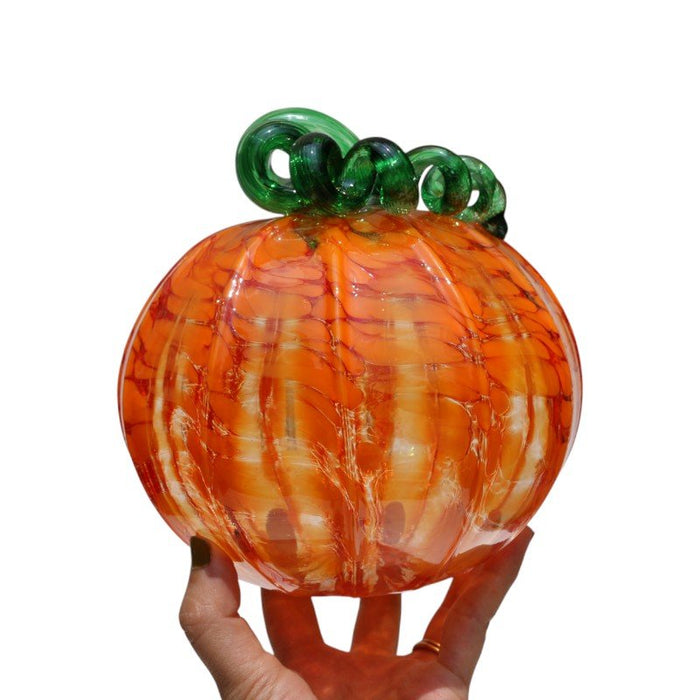Luke Adams Orange Foliage Pumpkin - Assorted Sizes - The Shops at Mount Vernon