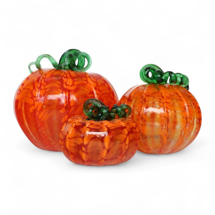 Luke Adams Orange Foliage Pumpkin - Assorted Sizes - The Shops at Mount Vernon