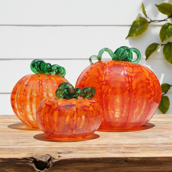 Luke Adams Orange Foliage Pumpkin - Assorted Sizes - The Shops at Mount Vernon
