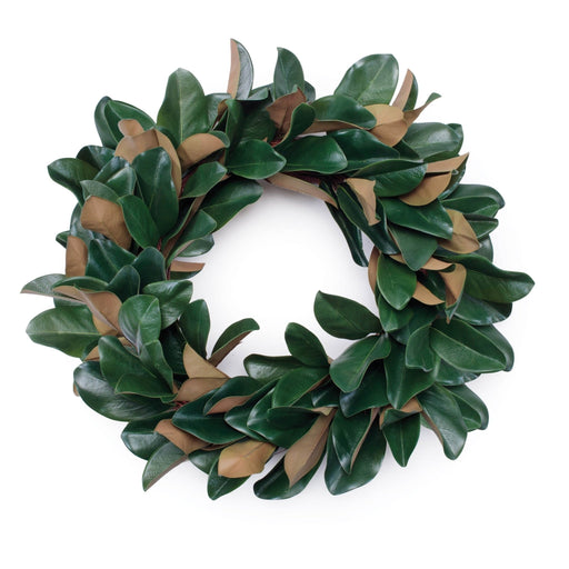 Magnolia Leaf Wreath 24" - The Shops at Mount Vernon
