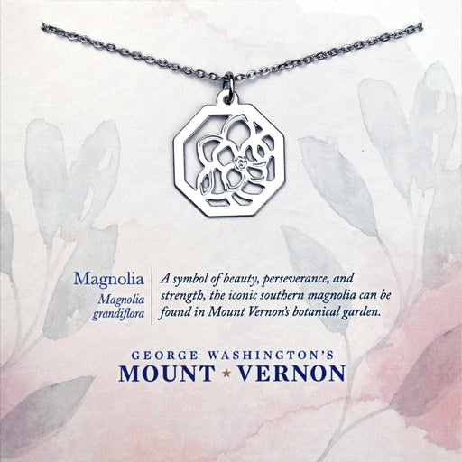 Magnolia Pendant Necklace - The Shops at Mount Vernon