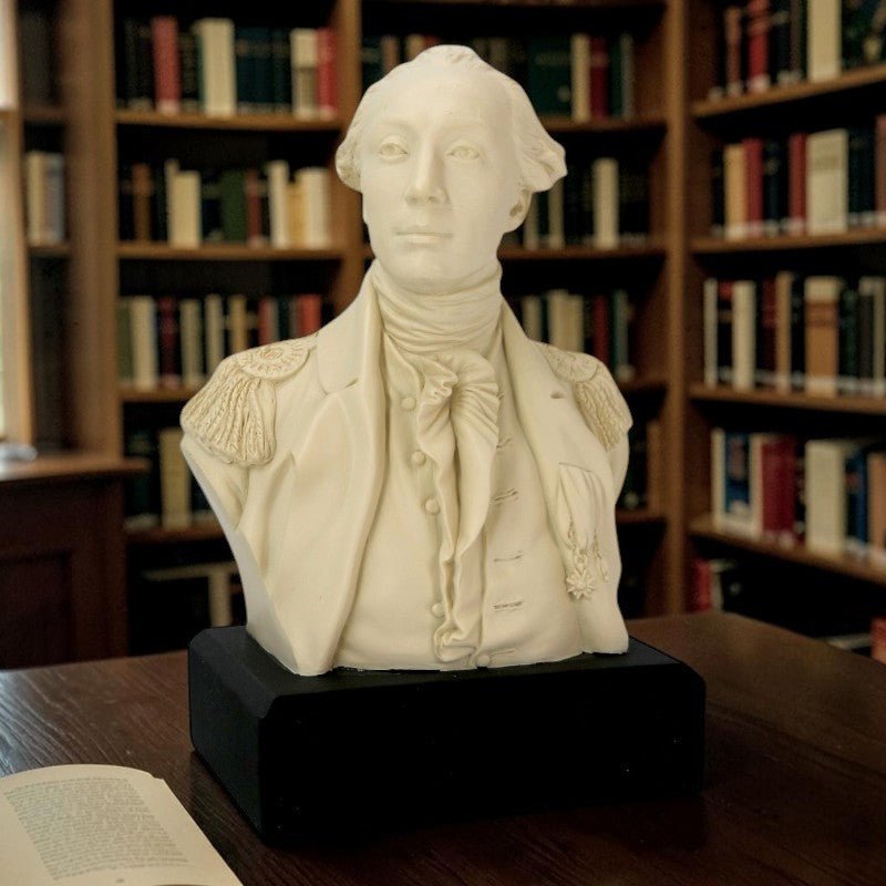 Marquis de Lafayette Bust – 6 Inch - The Shops at Mount Vernon