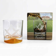 Masonic Whiskey Tumbler Glass - The Shops at Mount Vernon