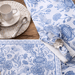 Matilda Blue & White Napkin - The Shops at Mount Vernon