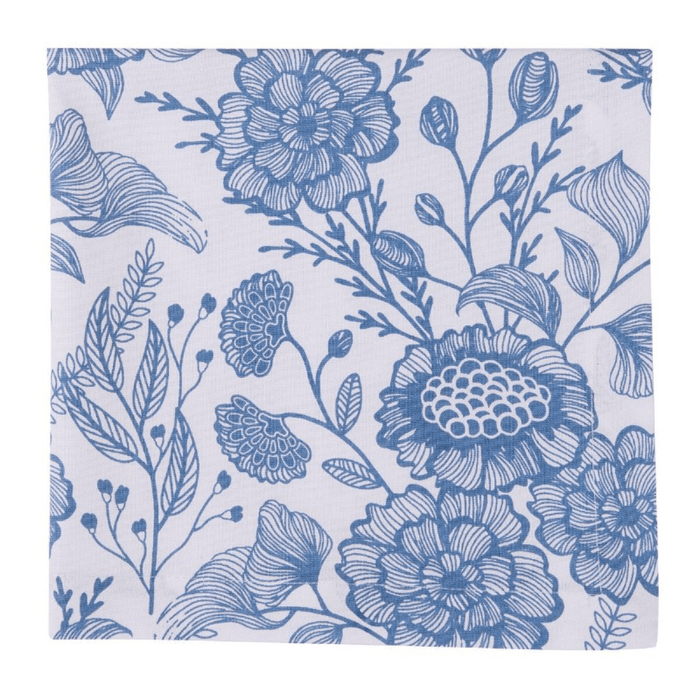 Matilda Blue & White Napkin - The Shops at Mount Vernon