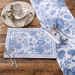 Matilda Blue & White Placemats - The Shops at Mount Vernon