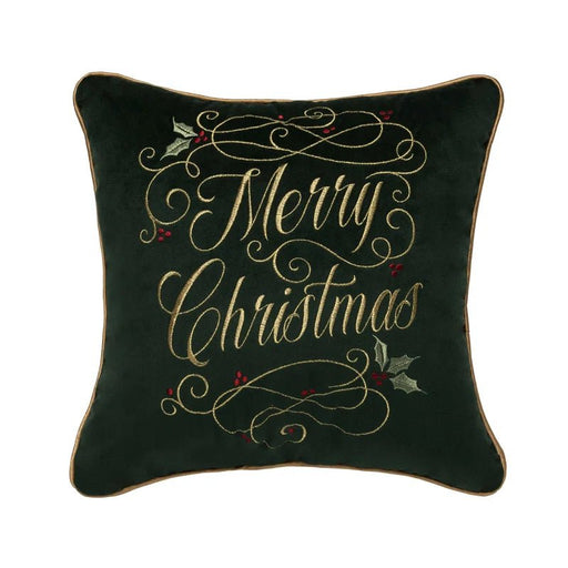 Merry Christmas Swirl Pillow - The Shops at Mount Vernon