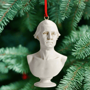 Mini George Washington Bust Ornament - The Shops at Mount Vernon