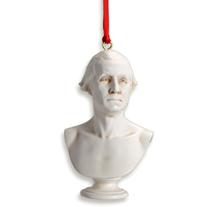 Mini George Washington Bust Ornament - The Shops at Mount Vernon