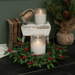 Mini Holly & Berries Candle Ring - The Shops at Mount Vernon