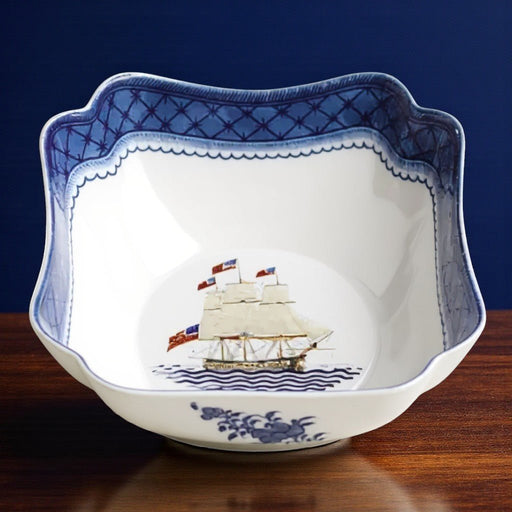 Mottahedeh Constitution Small Square Bowl - The Shops at Mount Vernon