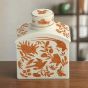Mottahedeh Sacred Bird & Butterfly Tea Flask - The Shops at Mount Vernon