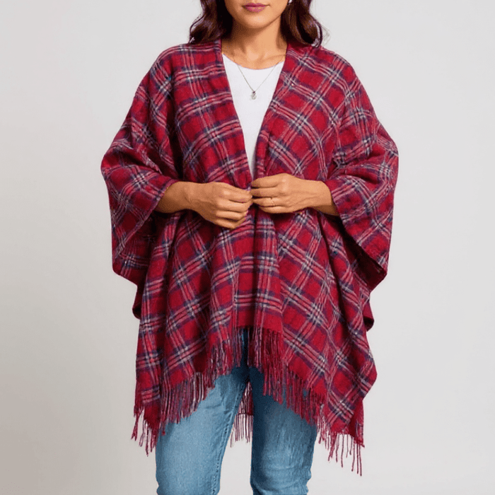 Mount Vernon 1776 Independence Tartan Cape - The Shops at Mount Vernon