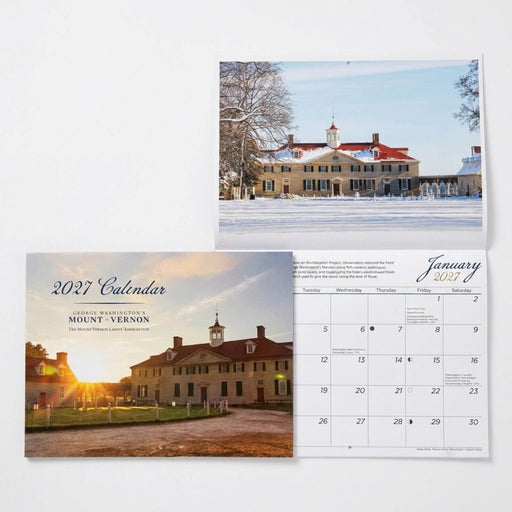 Mount Vernon 2027 Calendar - The Shops at Mount Vernon