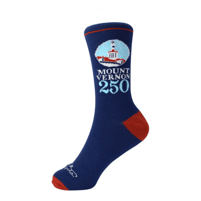Mount Vernon 250 Anniversary Socks - The Shops at Mount Vernon