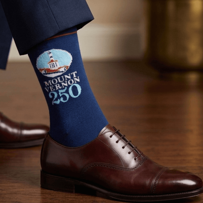 Mount Vernon 250 Anniversary Socks - The Shops at Mount Vernon