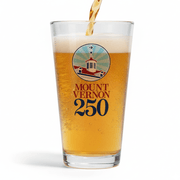 Mount Vernon 250th Anniversary Pint Glass - The Shops at Mount Vernon