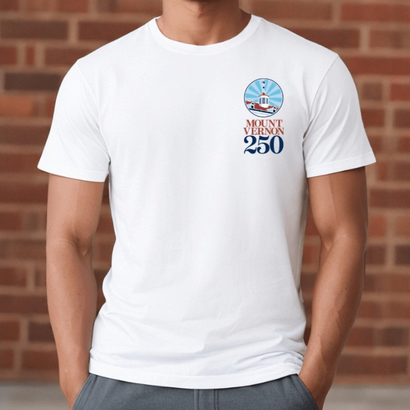 Mount Vernon 250th Anniversary T-Shirt - The Shops at Mount Vernon