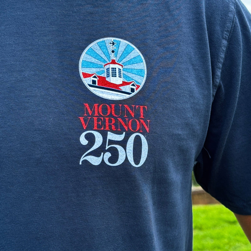 Mount Vernon 250th Anniversary T-Shirt - The Shops at Mount Vernon