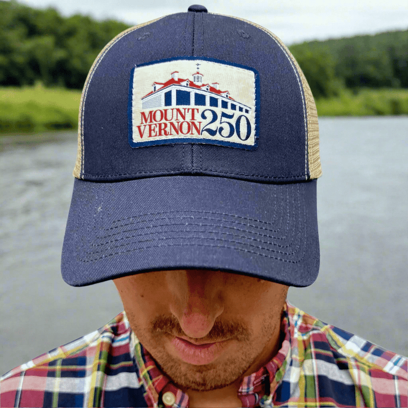 Mount Vernon 250th Anniversary Trucker Hat - The Shops at Mount Vernon