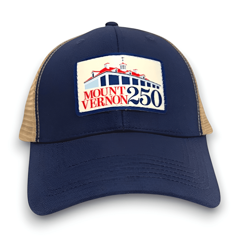 Mount Vernon 250th Anniversary Trucker Hat - The Shops at Mount Vernon