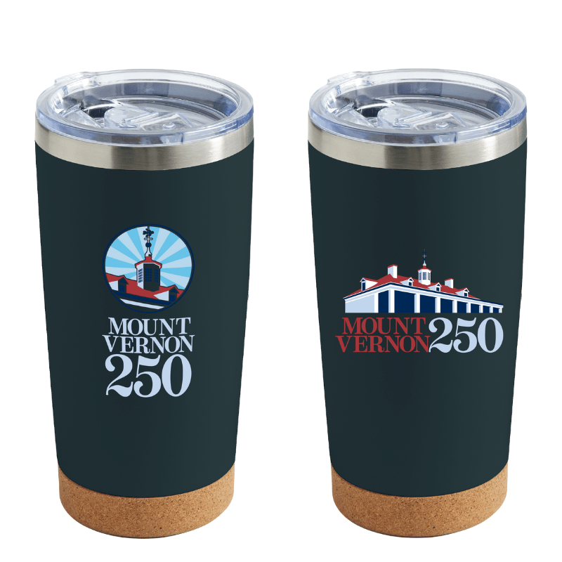 Mount Vernon 250th Anniversary Tumbler The Shops at Mount Vernon