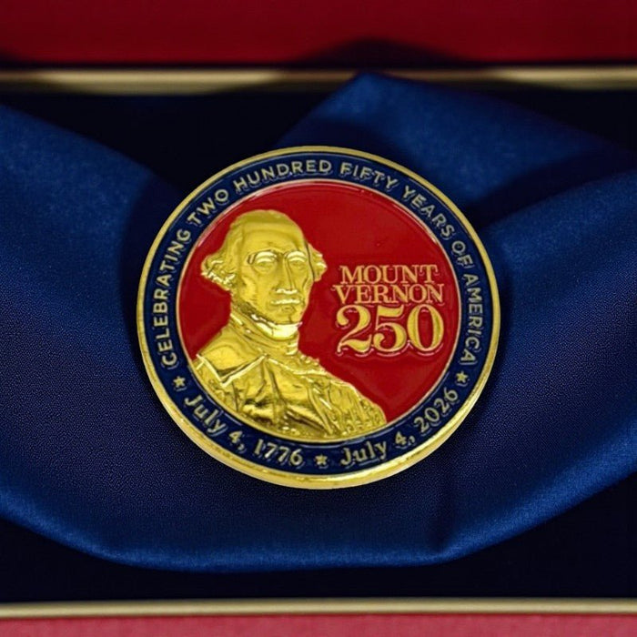 Mount Vernon 250th Commemorative Coin - The Shops at Mount Vernon