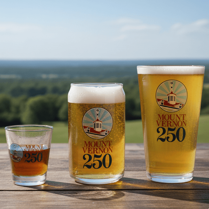 Mount Vernon 250th Shot Glass - The Shops at Mount Vernon