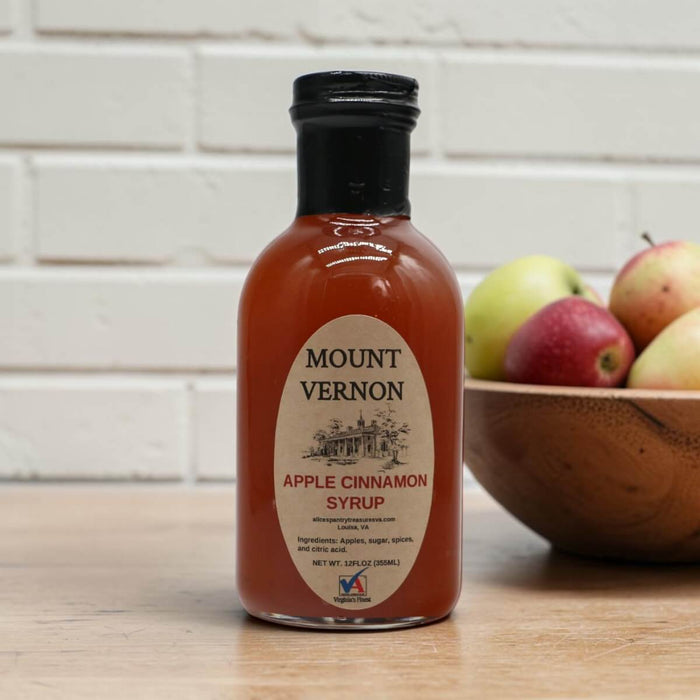 Mount Vernon Apple Cinnamon Syrup - The Shops at Mount Vernon