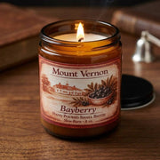 Mount Vernon Bayberry Candle - The Shops at Mount Vernon