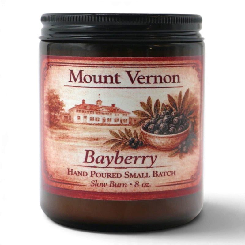 Mount Vernon Bayberry Candle - The Shops at Mount Vernon