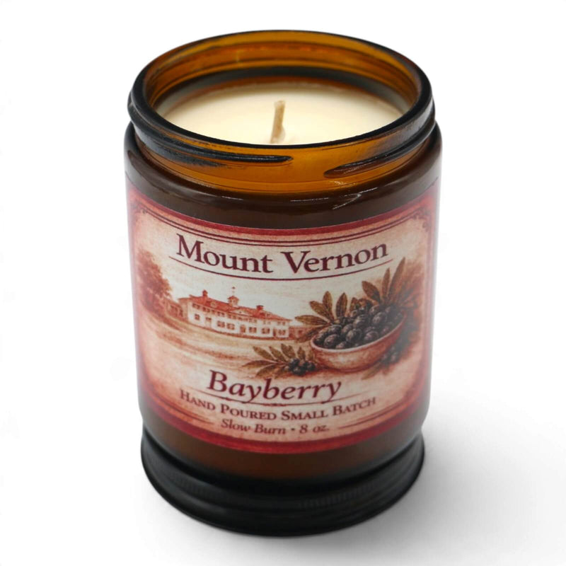 Mount Vernon Bayberry Candle - The Shops at Mount Vernon