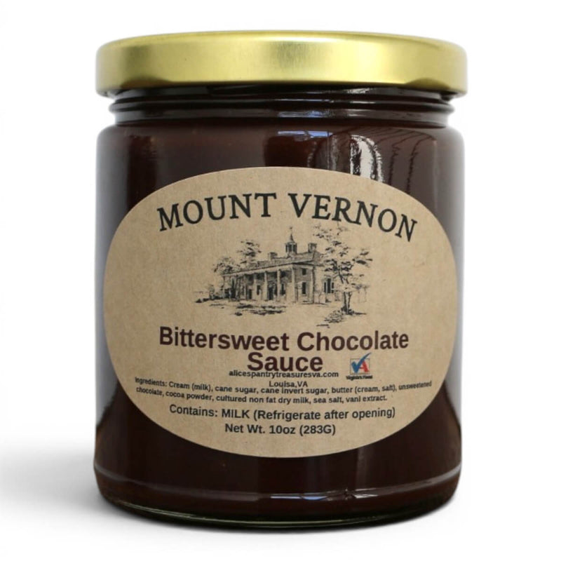 Mount Vernon Bittersweet Chocolate Sauce - The Shops at Mount Vernon
