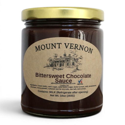 Mount Vernon Bittersweet Chocolate Sauce - The Shops at Mount Vernon