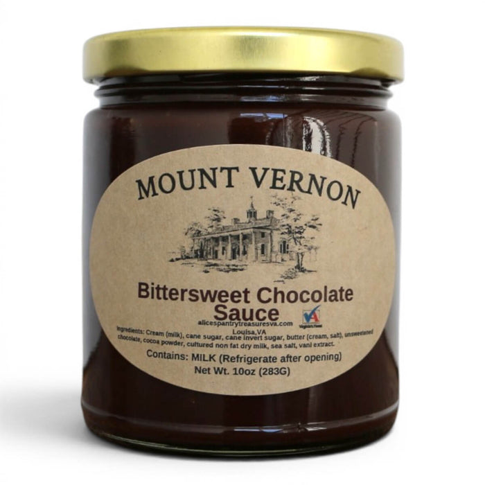 Mount Vernon Bittersweet Chocolate Sauce - The Shops at Mount Vernon