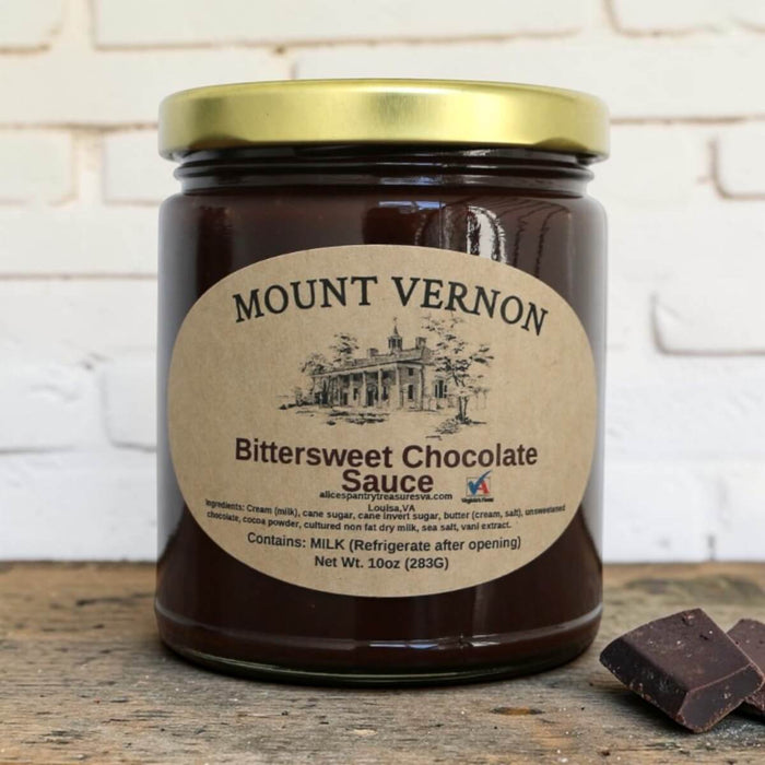 Mount Vernon Bittersweet Chocolate Sauce - The Shops at Mount Vernon