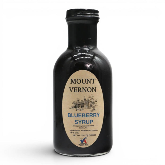 Mount Vernon Blueberry Syrup - The Shops at Mount Vernon