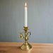 Mount Vernon Brass Candlestick With Snuffer - The Shops at Mount Vernon