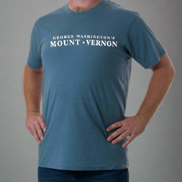 Mount Vernon Burnwash T - Shirt - Unisex Styling - The Shops at Mount Vernon