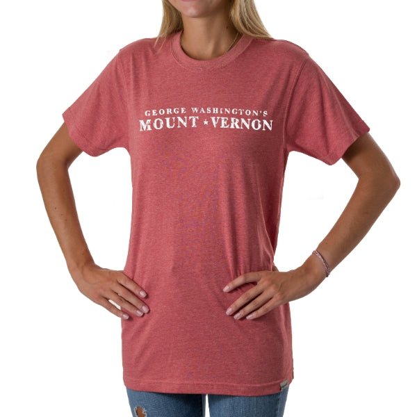 Mount Vernon Burnwash T - Shirt - Unisex Styling - The Shops at Mount Vernon