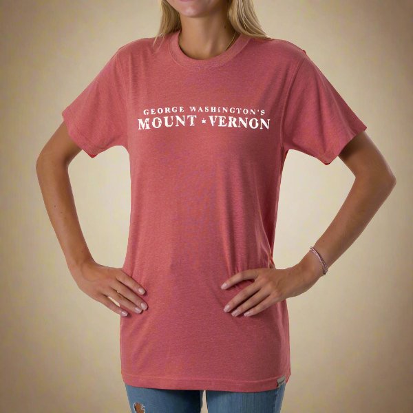 Mount Vernon Burnwash T - Shirt - Unisex Styling - The Shops at Mount Vernon