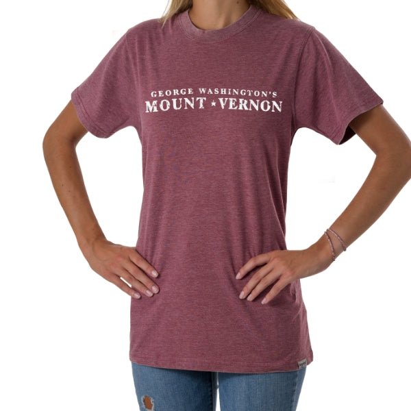 Mount Vernon Burnwash T - Shirt - Unisex Styling - The Shops at Mount Vernon