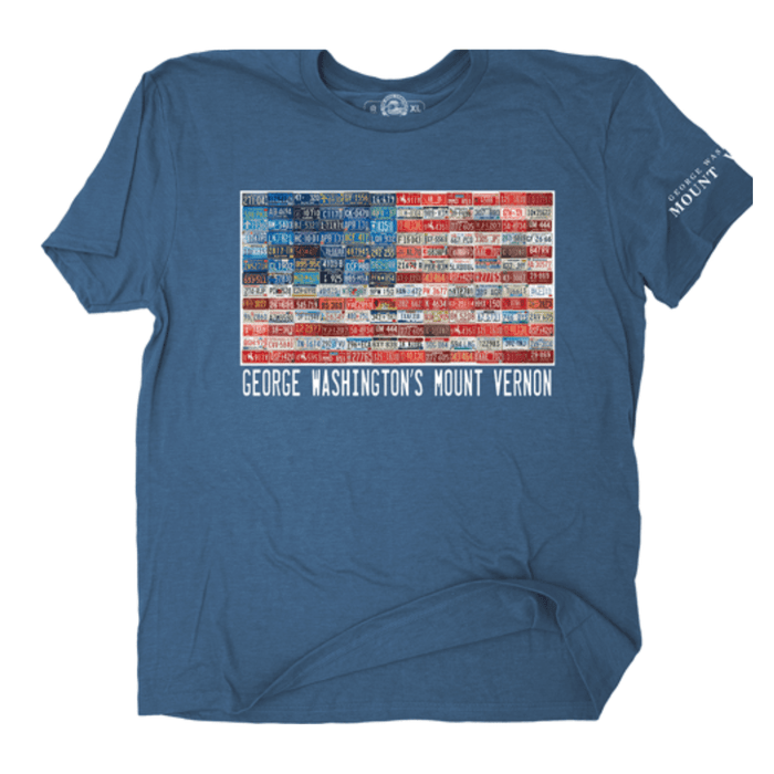 Mount Vernon Car - Spangled T-shirt - The Shops at Mount Vernon