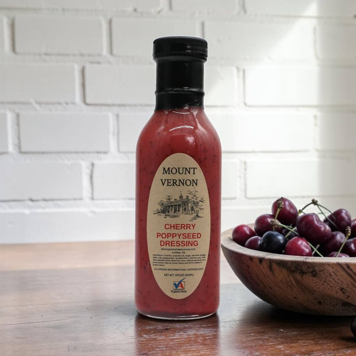Mount Vernon Cherry Poppyseed Dressing - The Shops at Mount Vernon