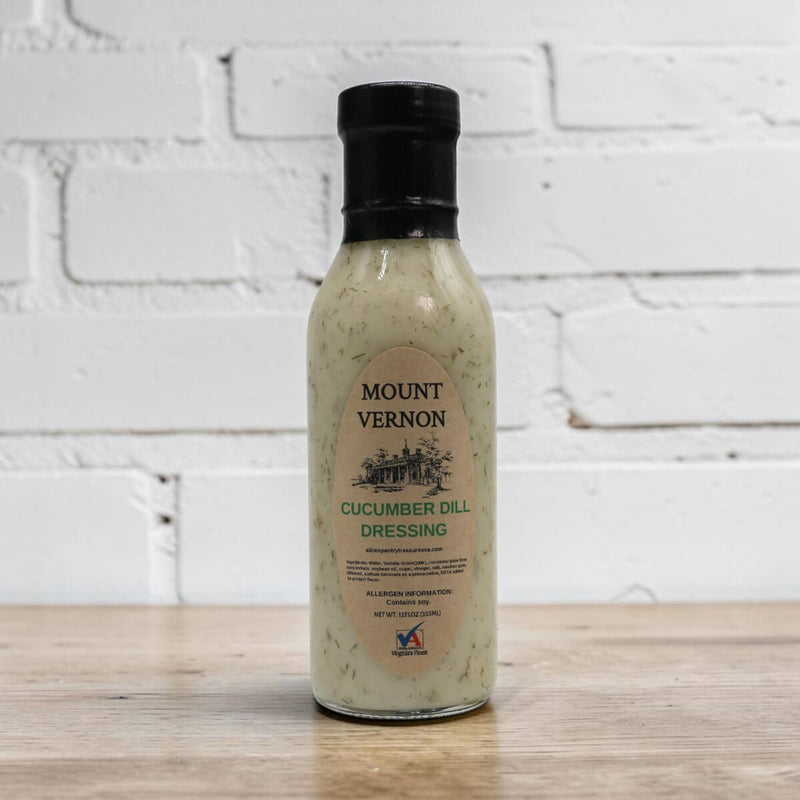 Mount Vernon Cucumber Dill Dressing - The Shops at Mount Vernon