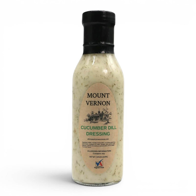 Mount Vernon Cucumber Dill Dressing - The Shops at Mount Vernon