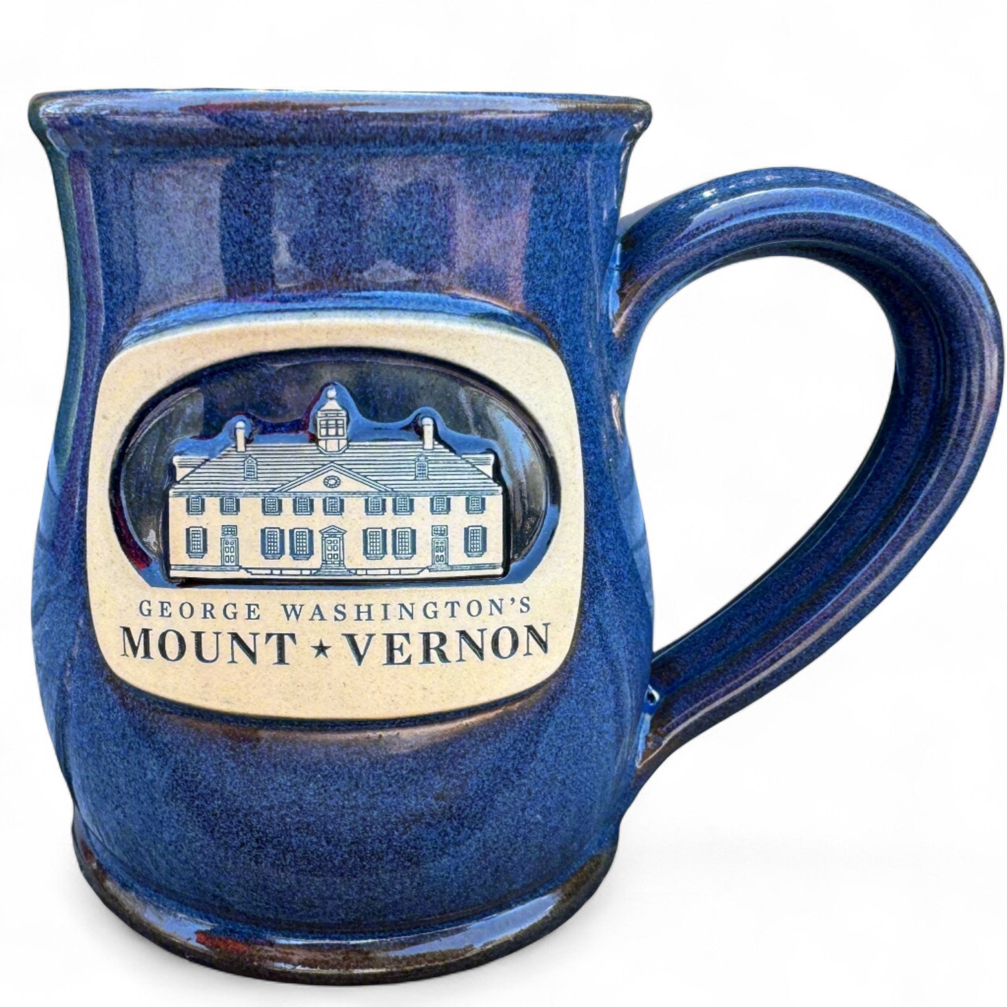 Mount Vernon Denim - Tall Belly Mug - Made In USA- The Shops at