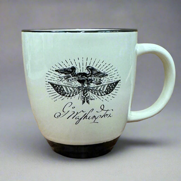 Mount Vernon Eagle - E Pluribus Unum Mug - The Shops at Mount Vernon