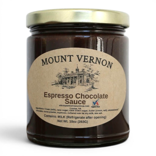Mount Vernon Espresso Chocolate Sauce - The Shops at Mount Vernon