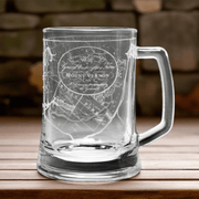 Mount Vernon Farm Map Beer Tankard - The Shops at Mount Vernon